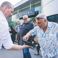 Lexus vozniško doživetje za člane AMZS - reportaža 2022