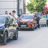 Lexus vozniško doživetje za člane AMZS - reportaža 2022