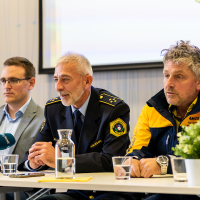 Vozi 125 z glavo - novinarska konferenca v CVV