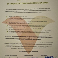 Cerje pogozdovanje 555 dreves