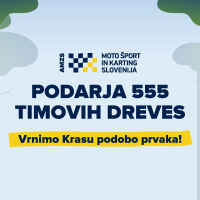 Cerje pogozdovanje 555 dreves