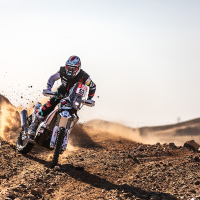 Toni Mulec v cilju 45. relija Dakar