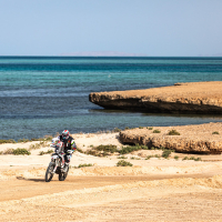 Toni Mulec v cilju 45. relija Dakar