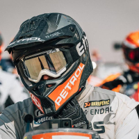 Simon Marčič v cilju 45. relija Dakar