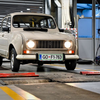 Katrca Renault 4 GTLJ tehnični pregled