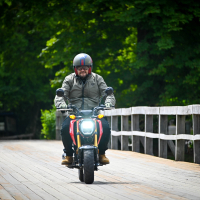 Honda motocikla za avtodom - na motorju 2023
