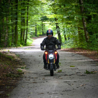 Honda motocikla za avtodom - na motorju 2023