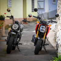 Honda motocikla za avtodom - na motorju 2023