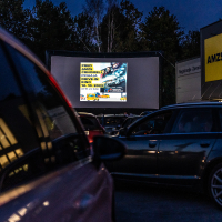 Drive-in kino v AMZS centru Črnomelj