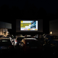 Drive-in kino v AMZS centru Črnomelj