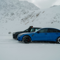 BMW zimski tehnični dan v visokogorju ob ledeniku Rettenbach - tehnika 2023