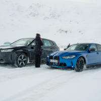 BMW zimski tehnični dan v visokogorju ob ledeniku Rettenbach - tehnika 2023