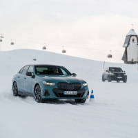 BMW zimski tehnični dan v visokogorju ob ledeniku Rettenbach - tehnika 2023