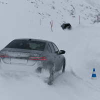 BMW zimski tehnični dan v visokogorju ob ledeniku Rettenbach - tehnika 2023