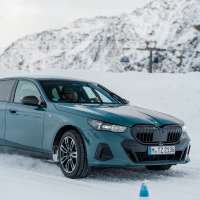 BMW zimski tehnični dan v visokogorju ob ledeniku Rettenbach - tehnika 2023