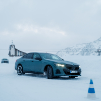 BMW zimski tehnični dan v visokogorju ob ledeniku Rettenbach - tehnika 2023