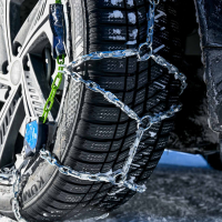 Zasnežena vozniška delavnica za člane AMZS - Veriga Lesce, Hyundai in AMZS delavnica 2024