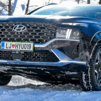 Zasnežena vozniška delavnica za člane AMZS - Veriga Lesce, Hyundai in AMZS delavnica 2024