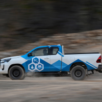 Toyota hilux FCEV - tehnika 2024
