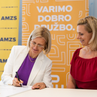 PLU in AMZS podpisala partnerstvo za napredek