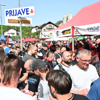 Blagoslov motoristov v Mirni peci 2025