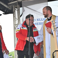 Blagoslov motoristov v Mirni peci 2025