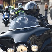 Blagoslov motoristov v Mirni peci 2025