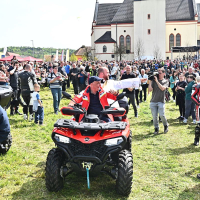Blagoslov motoristov v Mirni peci 2025