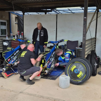 Speedway SGP 2 v Pardubicah Anže Grmek