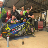 Speedway SGP 2 v Pardubicah Anže Grmek