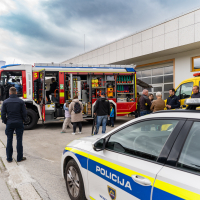 Drive-in kino in druženje ob otvoritvi nove steze za tehnične preglede v AMZS Kranj - 1.del