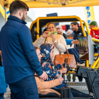 Drive-in kino in druženje ob otvoritvi nove steze za tehnične preglede v AMZS Kranj - 2.del