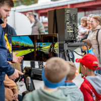 Drive-in kino in druženje ob otvoritvi nove steze za tehnične preglede v AMZS Kranj - 2.del