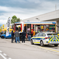 Drive-in kino in druženje ob otvoritvi nove steze za tehnične preglede v AMZS Kranj - 2.del