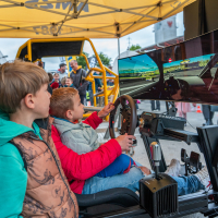 Drive-in kino in druženje ob otvoritvi nove steze za tehnične preglede v AMZS Kranj - 2.del