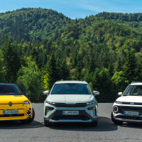 Hyundai inster 49kW impression, renault 5 EV52 iconic in škoda elroq 85 - test 2025