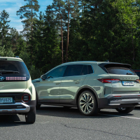 Hyundai inster 49kW impression, renault 5 EV52 iconic in škoda elroq 85 - test 2025