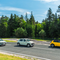 Hyundai inster 49kW impression, renault 5 EV52 iconic in škoda elroq 85 - test 2025