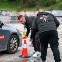 Best young driver v Sarajevu 2025 - tekmovanje