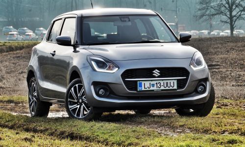 Kratek test: Suzuki swift 1.2 dualjet hibrid allgrip elegance
