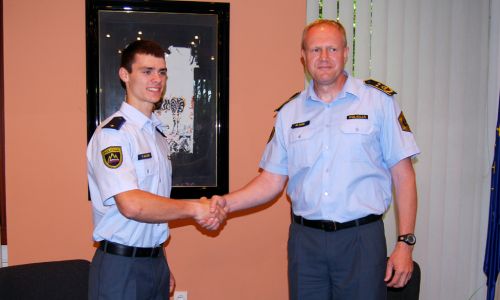 Tim Gajser je postal policist