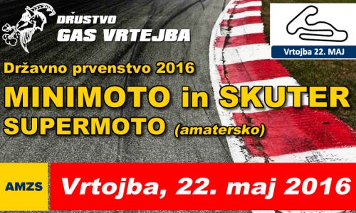 V Vrtojbi začetek DP minimoto in skuter