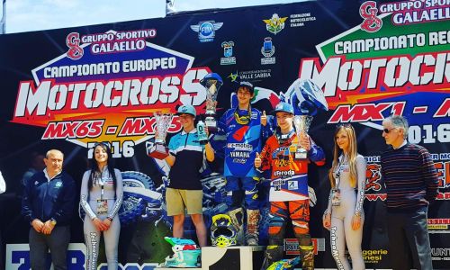 Maks Mausser odličen tretji na dirki EMX 85 v Italiji