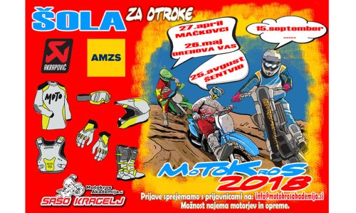 Motokros šola 25. avgusta v Šentvidu