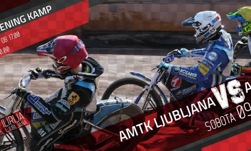 V Ljubljani speedway kamp in klubska dirka AMTK Ljubljana - AMD Krško