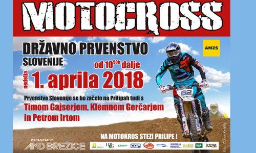 Začetek državnega prvenstva v motokrosu