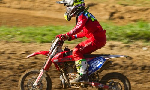 Jaka Peklaj na finalu EMX 65