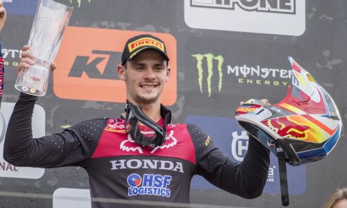 Tim Gajser petič v sezoni na stopničkah