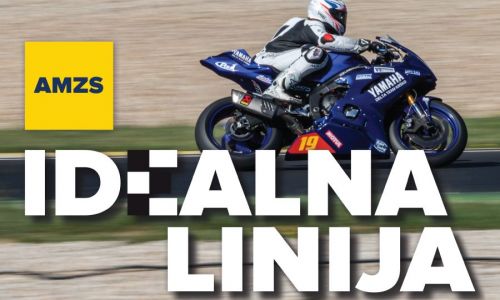 AMZS Idealna linija med cestno-hitrostnimi motociklisti in vozniki cross countryja