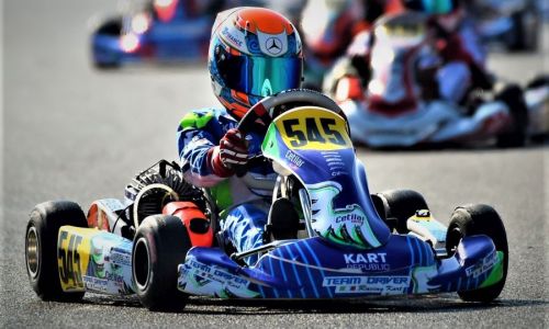 Mark Kastelic na karting dirki serije WSK Super Master osvojil šesto mesto
